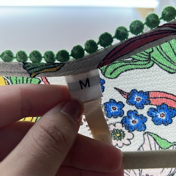 Uncle Frank 3/4 Long Sleeve Dress Womens M Above Knee Mini Floral White Boho - Picture 7 of 11